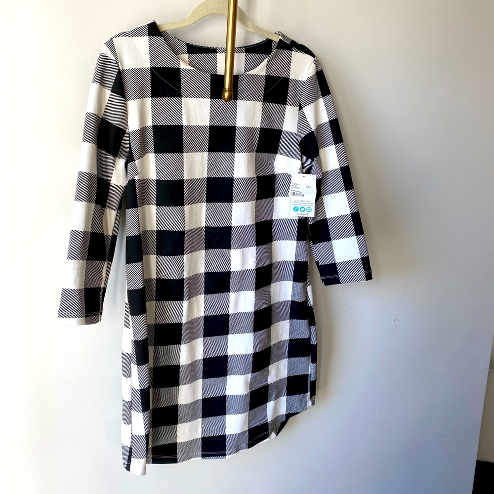 Mahi Gold black and white dress